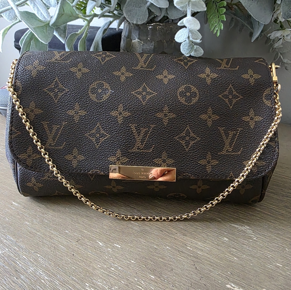 Louis Vuitton Brown Monogram Favorite - Picture 6 of 7